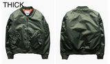 GONTHWID MA1 Bomber Thick Jackets Mens