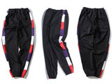 GONTHWID Color Block Patchwork Stripe Harem Pants Mens