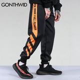 GONTHWID Striped Patchwork Harem Pants Mens