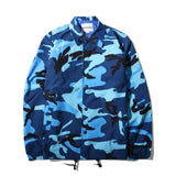 GONTHWID Color Camo Windbreaker Coaches Jackets