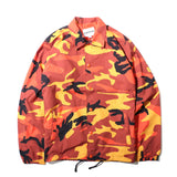 GONTHWID Color Camo Windbreaker Coaches Jackets