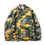 GONTHWID Color Camo Windbreaker Coaches Jackets