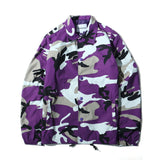 GONTHWID Color Camo Windbreaker Coaches Jackets